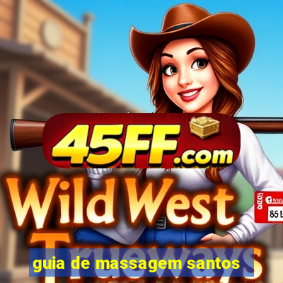 guia de massagem santos